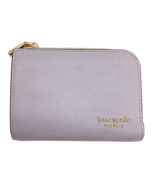 Kate Spade（ケイトスペード）Kate Spade (ケイトスペード) 2つ折り財布 パープルの古着・服飾アイテム