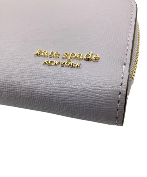 Kate Spade（ケイトスペード）Kate Spade (ケイトスペード) 2つ折り財布 パープルの古着・服飾アイテム