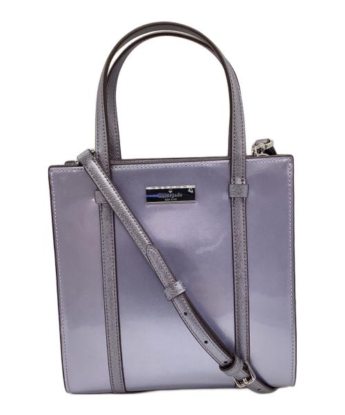 Kate Spade（ケイトスペード）Kate Spade (ケイトスペード) 2WAYバッグ パープル 未使用品の古着・服飾アイテム