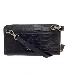 Pelley Lusso（ペレリールッソ）の古着「長財布」｜ブラック