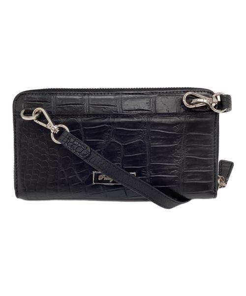 Pelley Lusso（ペレリールッソ）Pelley Lusso (ペレリールッソ) 長財布 ブラック 未使用品の古着・服飾アイテム