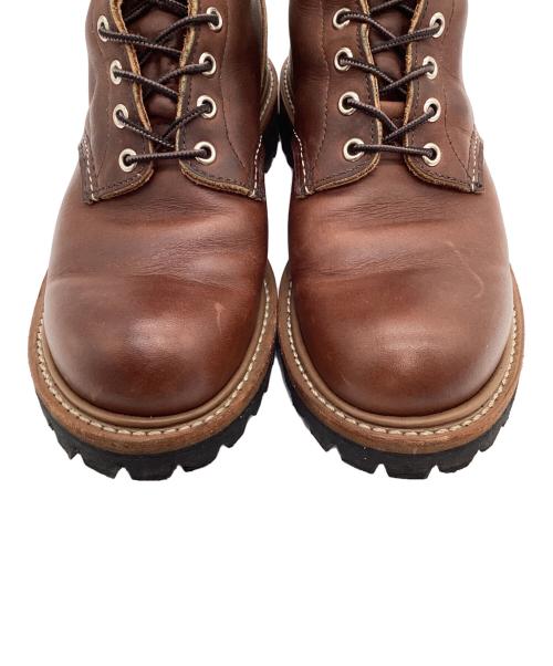 RED WING（レッドウィング）RED WING (レッドウィング) ブーツ 8-inch Logger (Non-Steel Toe) ブラウン サイズ:26.5の古着・服飾アイテム