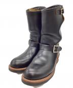 RED WINGレッドウィング）の古着「ブーツ 11-inch Engineer (Non-Steel Toe) "Stovepipe"」｜ブラック