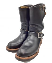 RED WING（レッドウィング）の古着「ブーツ 11-inch Engineer (Non-Steel Toe) "Stovepipe"」｜ブラック