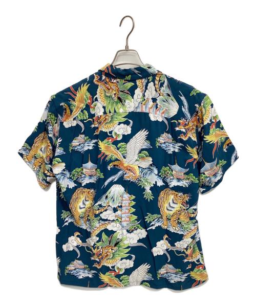 Sun Surf（サンサーフ）SUN SURF (サンサーフ) アロハシャツ ブルー サイズ:Ｍの古着・服飾アイテム