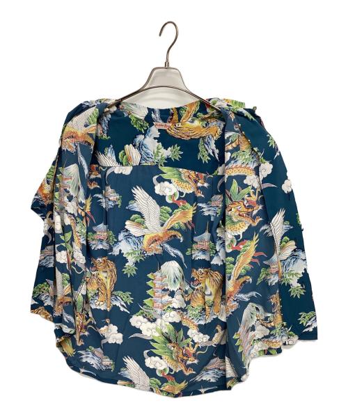 Sun Surf（サンサーフ）SUN SURF (サンサーフ) アロハシャツ ブルー サイズ:Ｍの古着・服飾アイテム