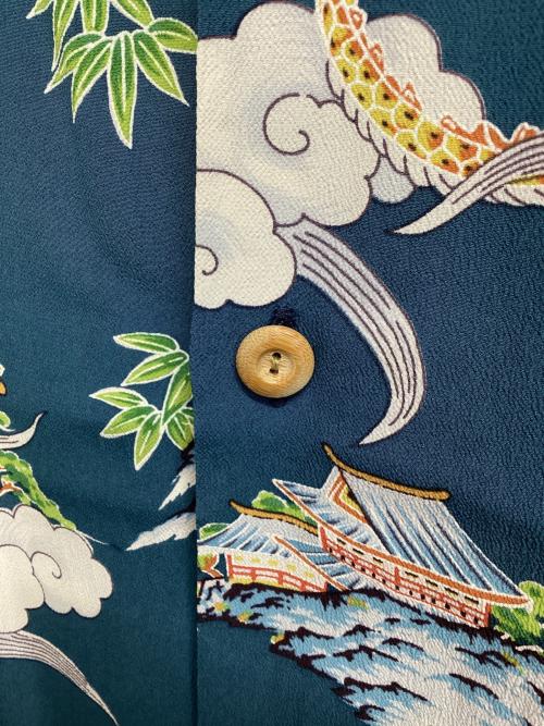 Sun Surf（サンサーフ）SUN SURF (サンサーフ) アロハシャツ ブルー サイズ:Ｍの古着・服飾アイテム