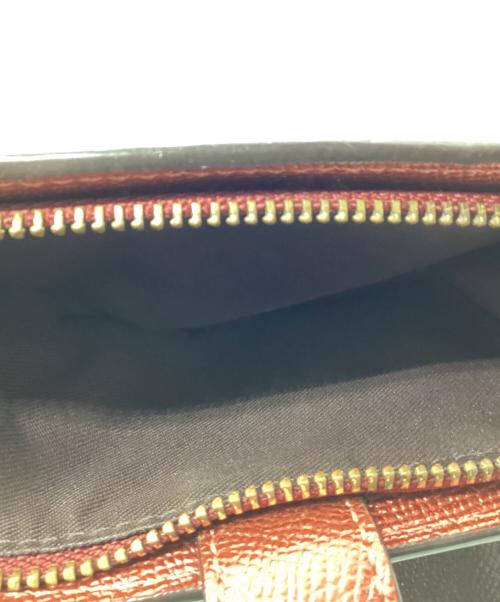 COACH（コーチ）COACH (コーチ) 2つ折り財布 シグネチャー ブラウン×ピンクの古着・服飾アイテム