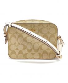 COACH（コーチ）の古着「ショルダーバッグ」｜ベージュ