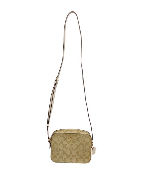COACH（コーチ）COACH (コーチ) ショルダーバッグ ベージュの古着・服飾アイテム