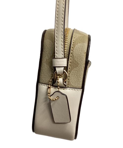 COACH（コーチ）COACH (コーチ) ショルダーバッグ ベージュの古着・服飾アイテム
