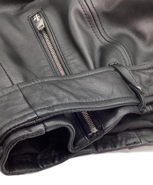 ZARA（ザラ）ZARA (ザラ) ライダースジャケット ブラック サイズ:表記なしの古着・服飾アイテム