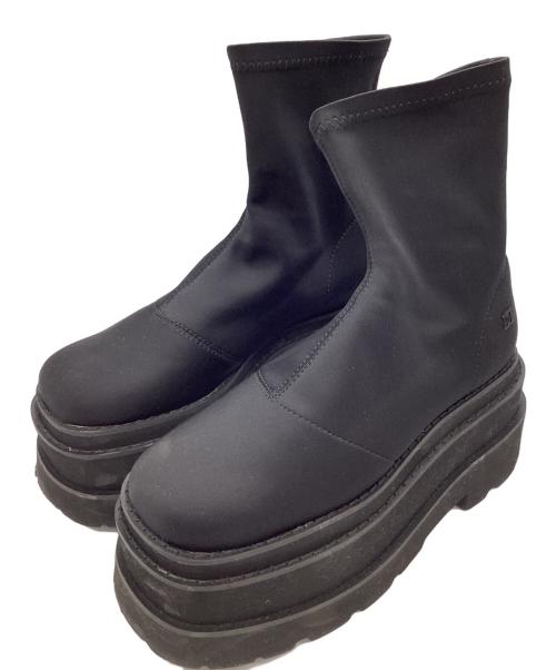 darich（ダーリッチ）Darich (ダーリッチ) ショートブーツ ブラック サイズ:Mの古着・服飾アイテム