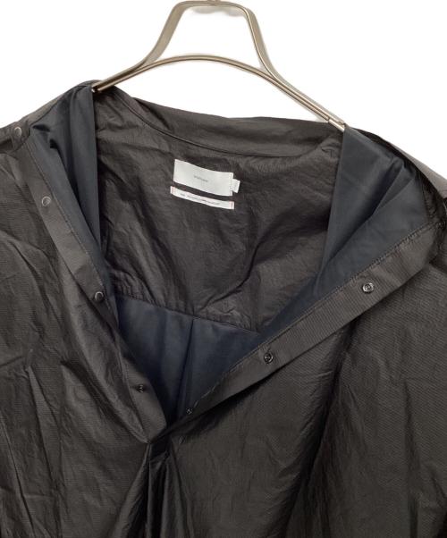Graphpaper（グラフペーパー）Graphpaper (グラフペーパー) 半袖シャツ PERTEX QUANTUM AIR Ripstop Regular Collar Pullover ブラック サイズ:2の古着・服飾アイテム