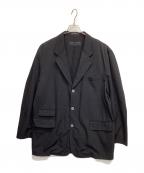 COMME des GARCONS HOMMEコムデギャルソン オム）の古着「テーラードジャケット」｜ブラック