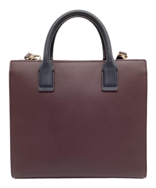 PAUL SMITH（ポールスミス）Paul Smith (ポールスミス) ハンドバッグ ボルドーの古着・服飾アイテム