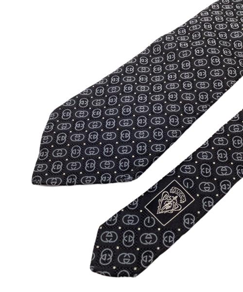 GUCCI（グッチ）GUCCI (グッチ) ネクタイ ブラック サイズ:不明の古着・服飾アイテム