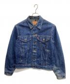 LEVI'Sリーバイス）の古着「裏地ブランケットデニムジャケット USA製」｜ネイビー