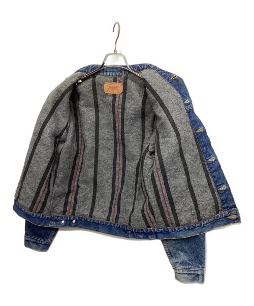 LEVI'S（リーバイス）LEVI'S (リーバイス) 裏地ブランケットデニムジャケット USA製 ネイビー サイズ:40の古着・服飾アイテム