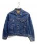 LEVI'S（リーバイス）の古着「裏地ブランケットデニムジャケット USA製」｜ネイビー