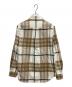 BURBERRY (バーバリー) 長袖シャツ ベージュ×ホワイト サイズ:36：22000円