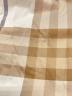 中古・古着 BURBERRY (バーバリー) 長袖シャツ ベージュ×ホワイト サイズ:36：22000円