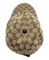 中古・古着 GUCCI (グッチ) ベースボールキャップ GGキャンバス ベージュ サイズ:L：30000円