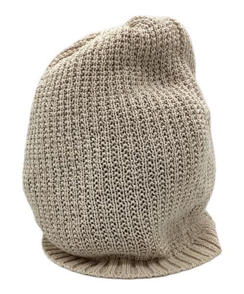 JULIUS（ユリウス）JULIUS (ユリウス) ニット帽 BEANIE アイボリーの古着・服飾アイテム