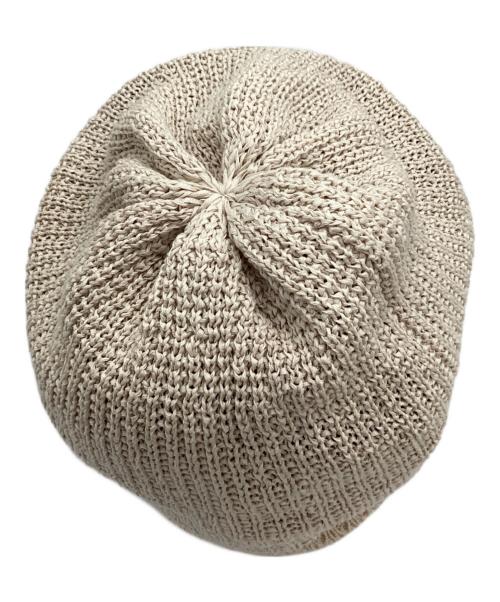 JULIUS（ユリウス）JULIUS (ユリウス) ニット帽 BEANIE アイボリーの古着・服飾アイテム