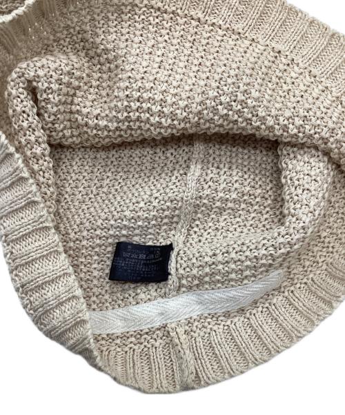 JULIUS（ユリウス）JULIUS (ユリウス) ニット帽 BEANIE アイボリーの古着・服飾アイテム