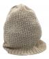 JULIUS（ユリウス）の古着「ニット帽 BEANIE」｜アイボリー