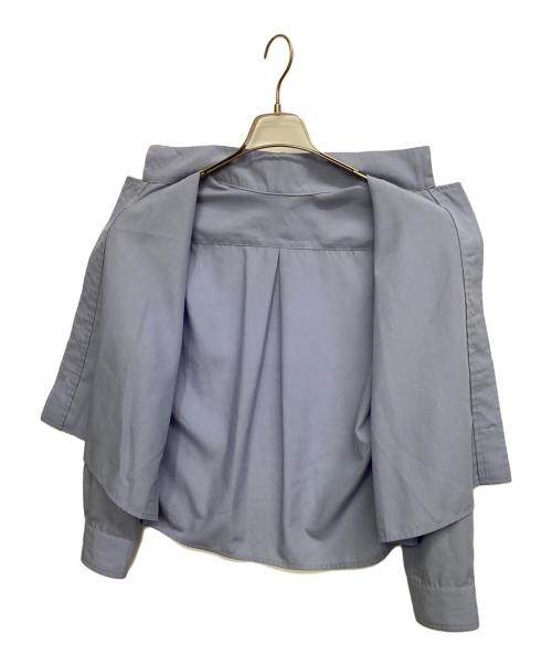 cccmalie（シーマリー）cccmalie (シーマリー) 長袖ブラウス ブルー サイズ:表記なしの古着・服飾アイテム