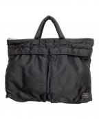 PORTERポーター）の古着「ハンドバッグ タンカー BRIEFCASE(S)」｜ブラック