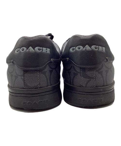COACH（コーチ）COACH (コーチ) ローカットスニーカー シグネチャー ブラック サイズ:42の古着・服飾アイテム