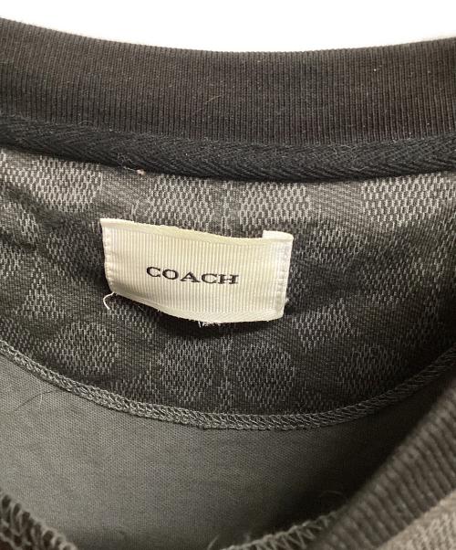 COACH（コーチ）COACH (コーチ) 半袖カットソー ブラック サイズ:Mの古着・服飾アイテム