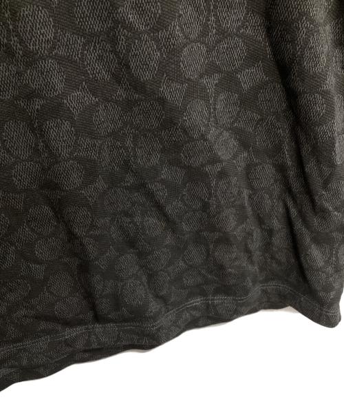 COACH（コーチ）COACH (コーチ) 半袖カットソー ブラック サイズ:Mの古着・服飾アイテム