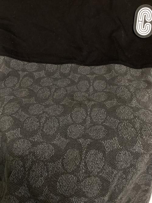 COACH（コーチ）COACH (コーチ) 半袖カットソー ブラック サイズ:Mの古着・服飾アイテム