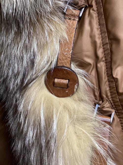 MONCLER（モンクレール）MONCLER (モンクレール) ダウンジャケット ブラウン サイズ:1の古着・服飾アイテム