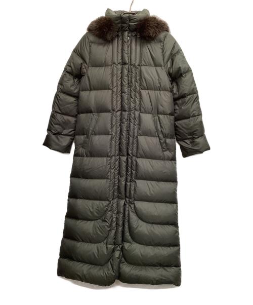 MONCLER（モンクレール）MONCLER (モンクレール) ダウンコート オリーブの古着・服飾アイテム
