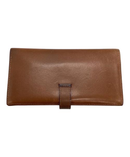 HERMES（エルメス）HERMES (エルメス) 2つ折り財布 ベアンクラシック ブラウンの古着・服飾アイテム