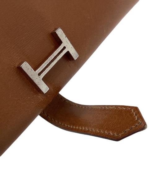 HERMES（エルメス）HERMES (エルメス) 2つ折り財布 ベアンクラシック ブラウンの古着・服飾アイテム