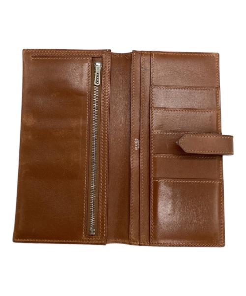 HERMES（エルメス）HERMES (エルメス) 2つ折り財布 ベアンクラシック ブラウンの古着・服飾アイテム