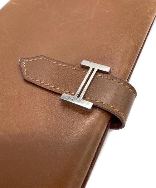 HERMES（エルメス）HERMES (エルメス) 2つ折り財布 ベアンクラシック ブラウンの古着・服飾アイテム