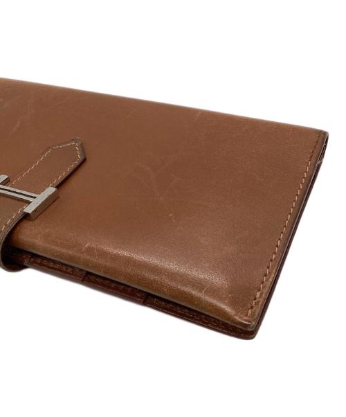 HERMES（エルメス）HERMES (エルメス) 2つ折り財布 ベアンクラシック ブラウンの古着・服飾アイテム