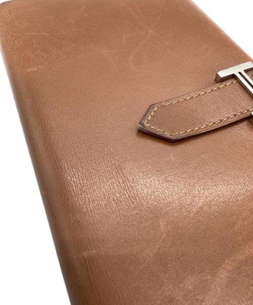 HERMES（エルメス）HERMES (エルメス) 2つ折り財布 ベアンクラシック ブラウンの古着・服飾アイテム