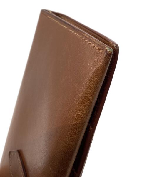 HERMES（エルメス）HERMES (エルメス) 2つ折り財布 ベアンクラシック ブラウンの古着・服飾アイテム