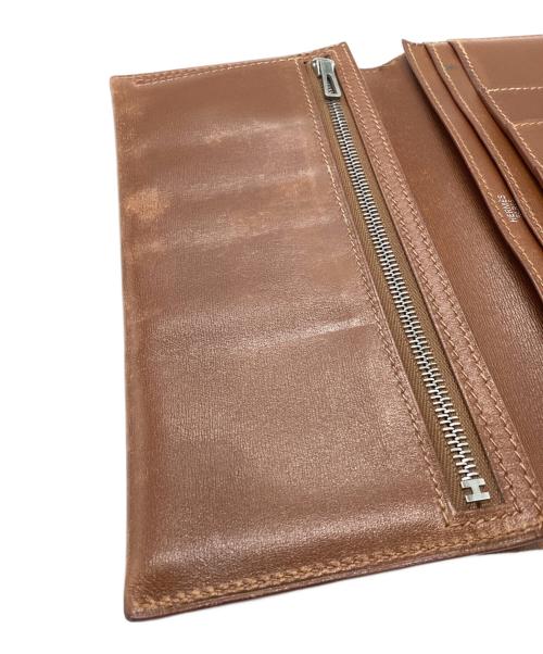 HERMES（エルメス）HERMES (エルメス) 2つ折り財布 ベアンクラシック ブラウンの古着・服飾アイテム