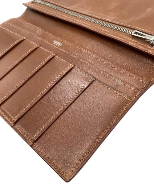 HERMES（エルメス）HERMES (エルメス) 2つ折り財布 ベアンクラシック ブラウンの古着・服飾アイテム