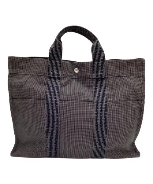 HERMES（エルメス）HERMES (エルメス) トートバッグ エールラインMM グレーの古着・服飾アイテム