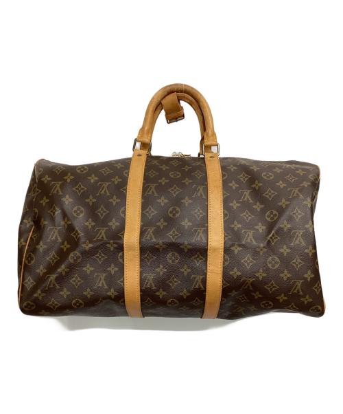 LOUIS VUITTON（ルイ ヴィトン）LOUIS VUITTON (ルイ ヴィトン) トラベルバッグ キーポル50 ブラウンの古着・服飾アイテム